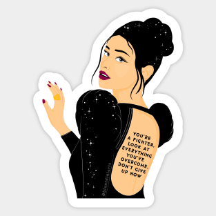 Fighter feminist Sticker